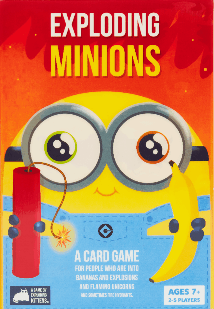 Exploding Minions board game cover