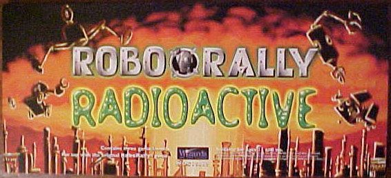 RoboRally: Radioactive board game cover