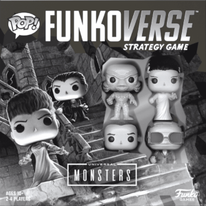 Funkoverse Strategy Game: Universal Monsters 100 board game cover