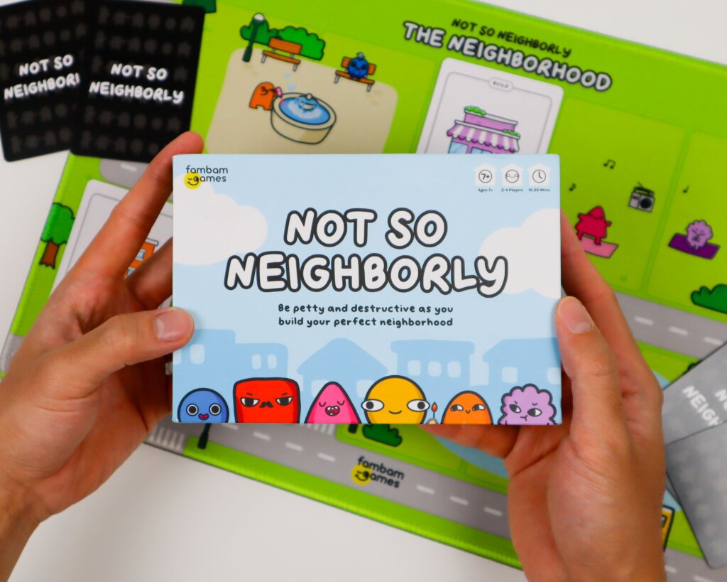 Not So Neighborly board game cover