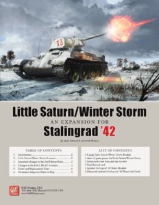 Stalingrad ’42: Little Saturn / Winter Storm Expansion board game cover