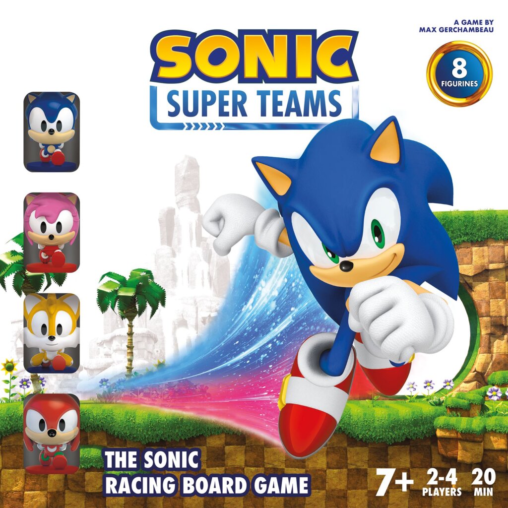 Sonic Super Teams board game cover