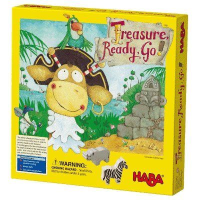 Treasure, Ready, Go! board game cover
