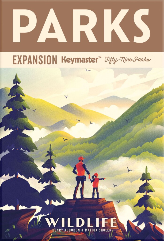 Parks: Wildlife board game cover
