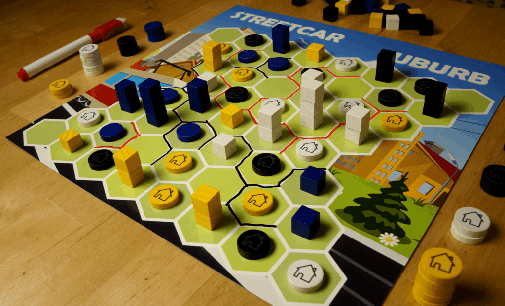 Streetcar Suburb board game cover