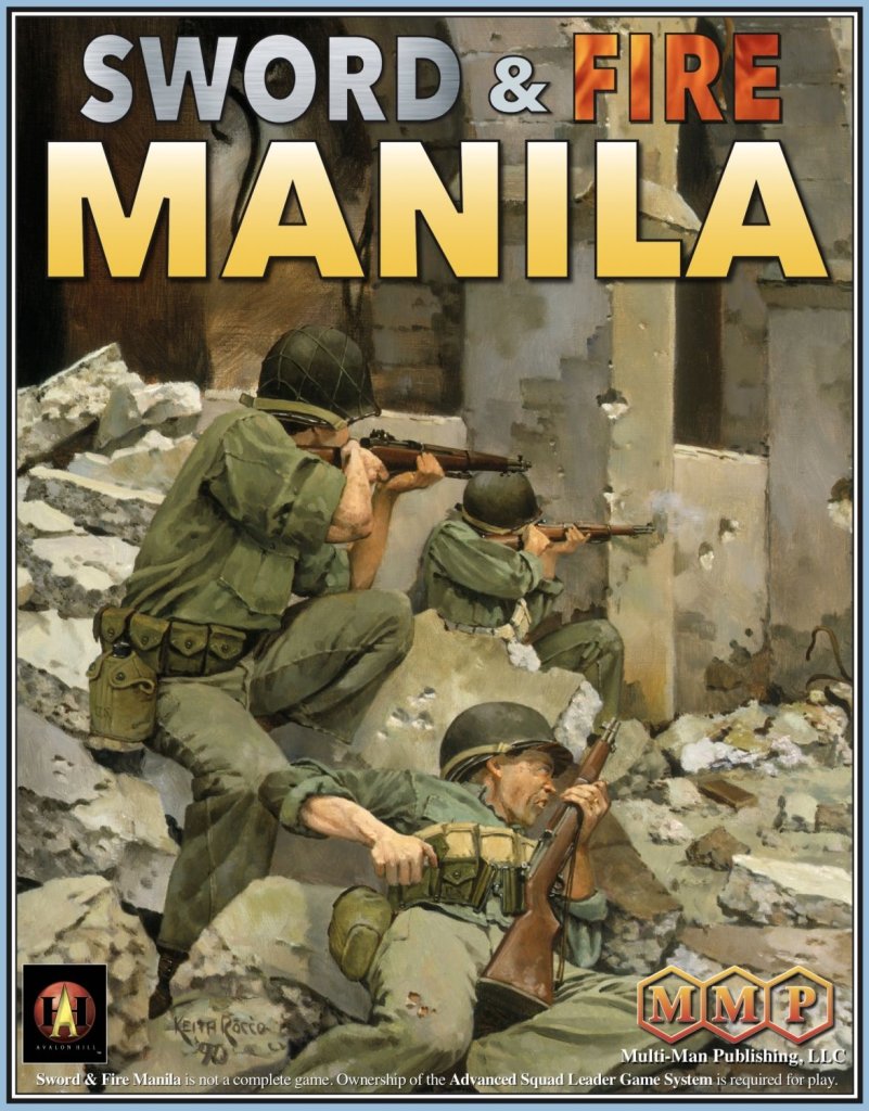Sword & Fire Manila board game cover