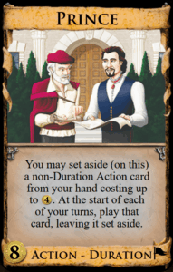 Dominion: Prince Promo Card board game cover