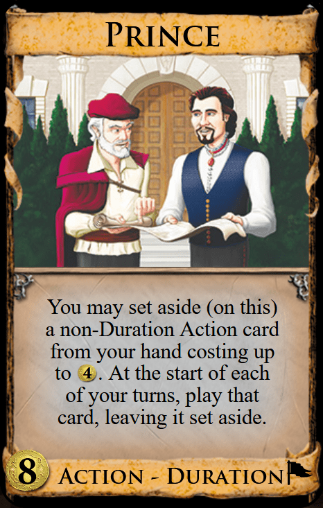 Dominion: Prince Promo Card board game cover