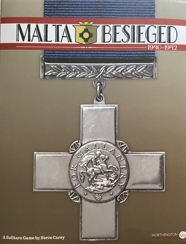 Malta Besieged: 1940-1942 board game cover