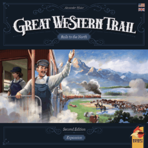 Great Western Trail: Second Edition – Rails To The North board game cover