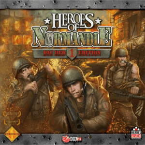 Heroes of Normandie: Big Red One Edition board game cover