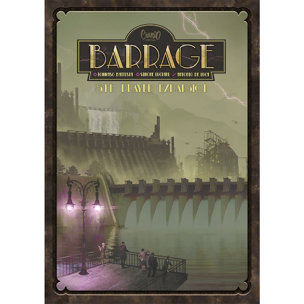 Barrage: 5th Player Expansion board game cover