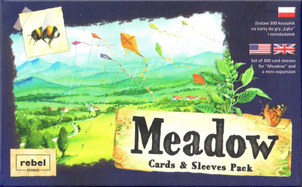 Meadow: Cards & Sleeves Pack board game cover