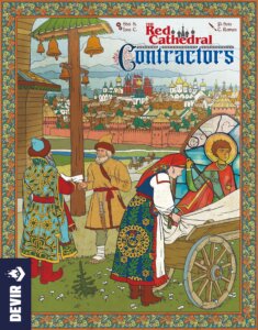 The Red Cathedral: Contractors board game cover