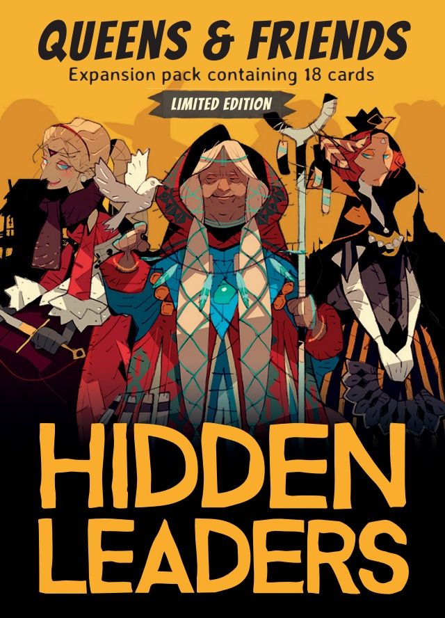Hidden Leaders: Queens & Friends board game cover