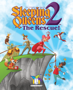 Sleeping Queens 2: The Rescue! board game cover