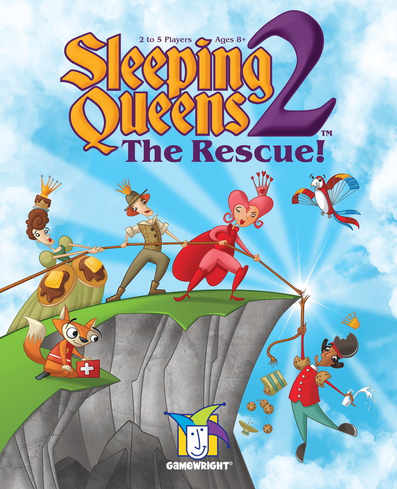 Sleeping Queens 2: The Rescue! board game cover