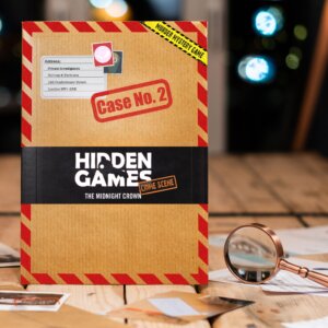 Hidden Games Crime Scene: The Midnight Crown board game cover