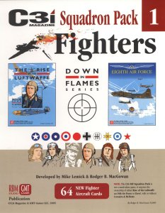 Down in Flames Squadron Pack 1: Fighters board game cover