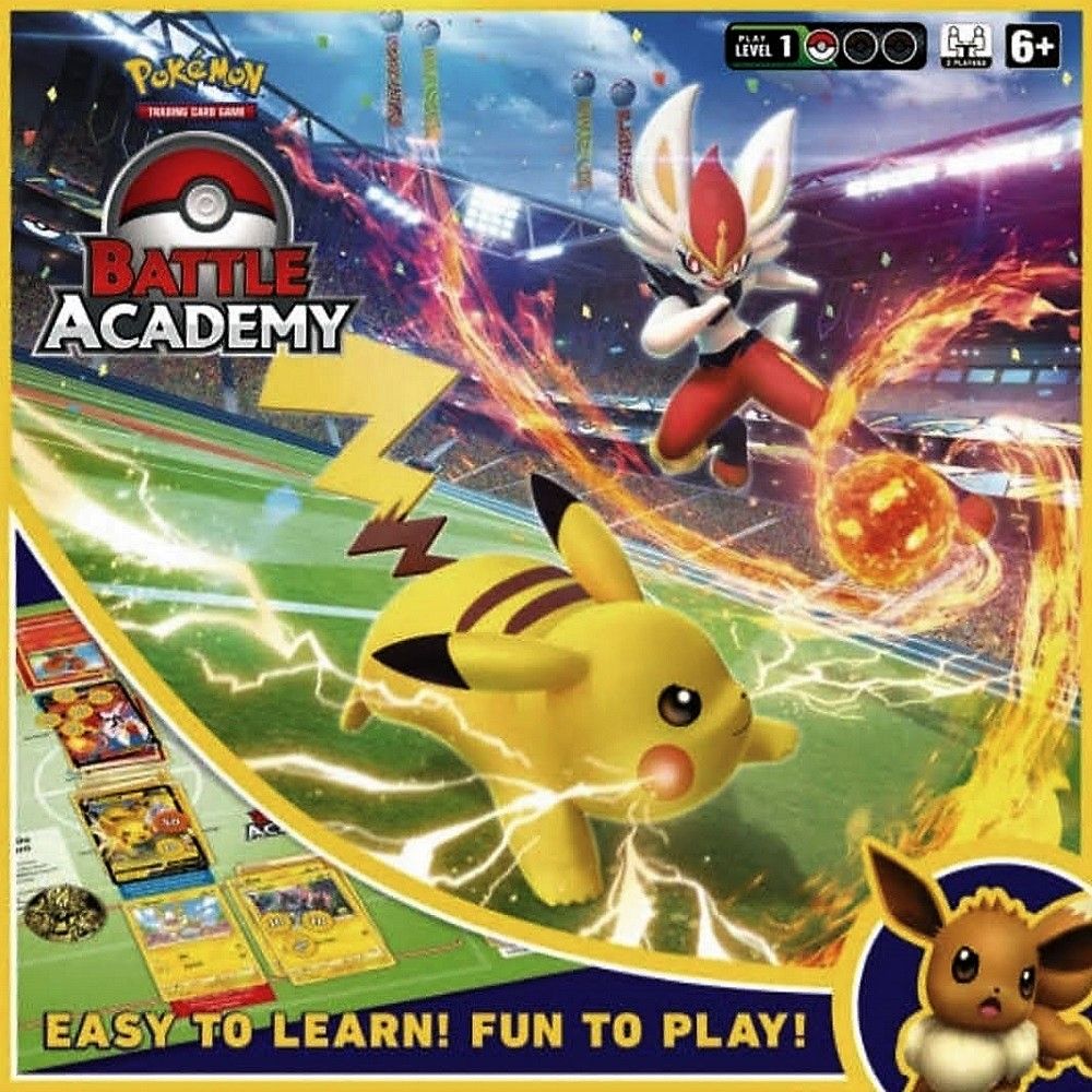 Pokémon Trading Card Game: Battle Academy board game cover