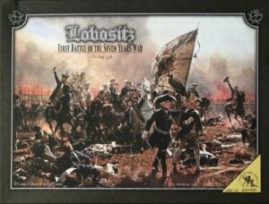 Lobositz: First Battle of the Seven Years War board game cover