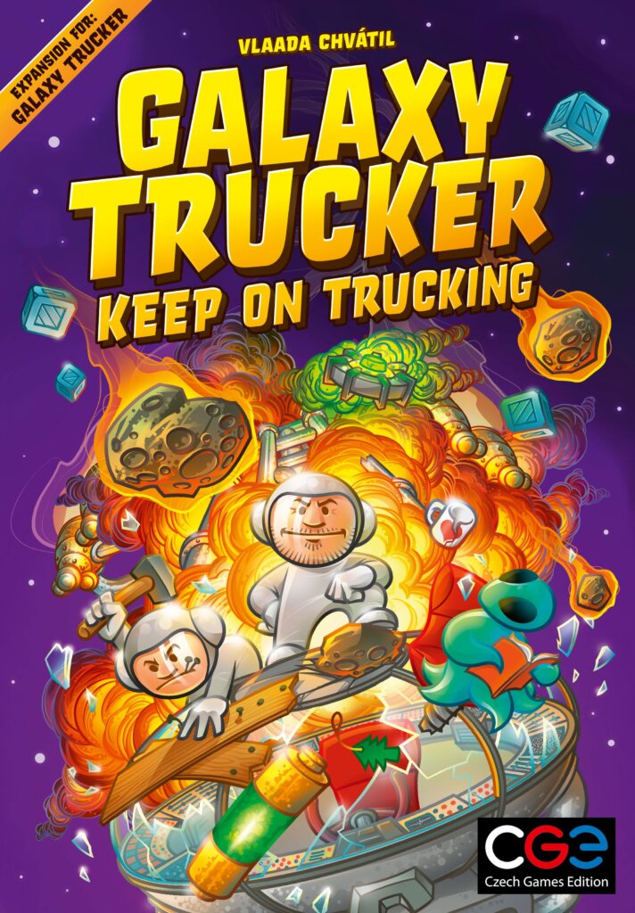Galaxy Trucker: Keep on Trucking board game cover