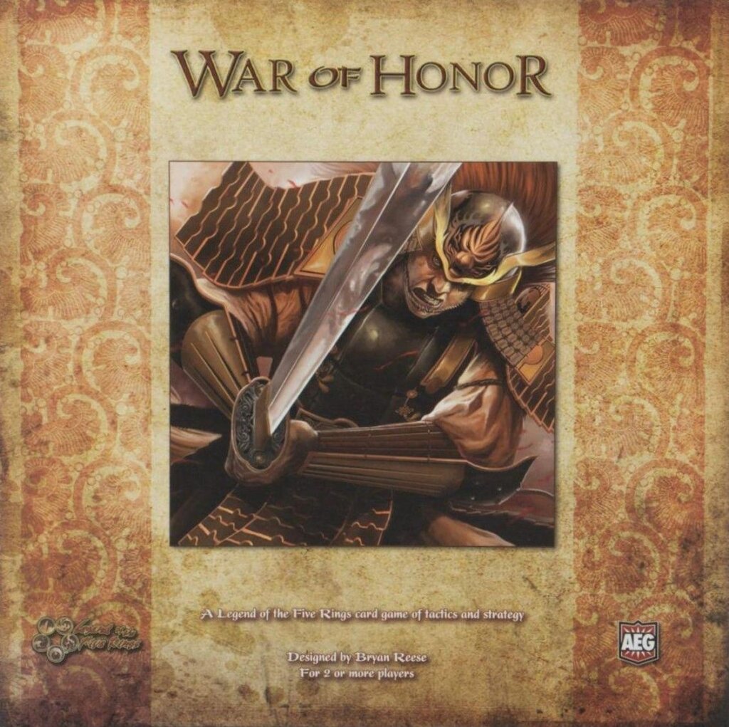 War of Honor board game cover