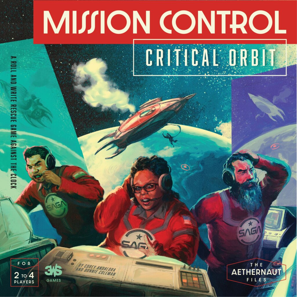 Mission Control: Critical Orbit board game cover