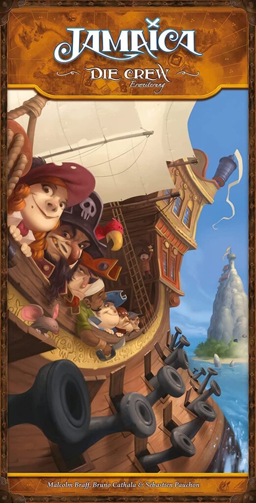 Jamaica: The Crew board game cover