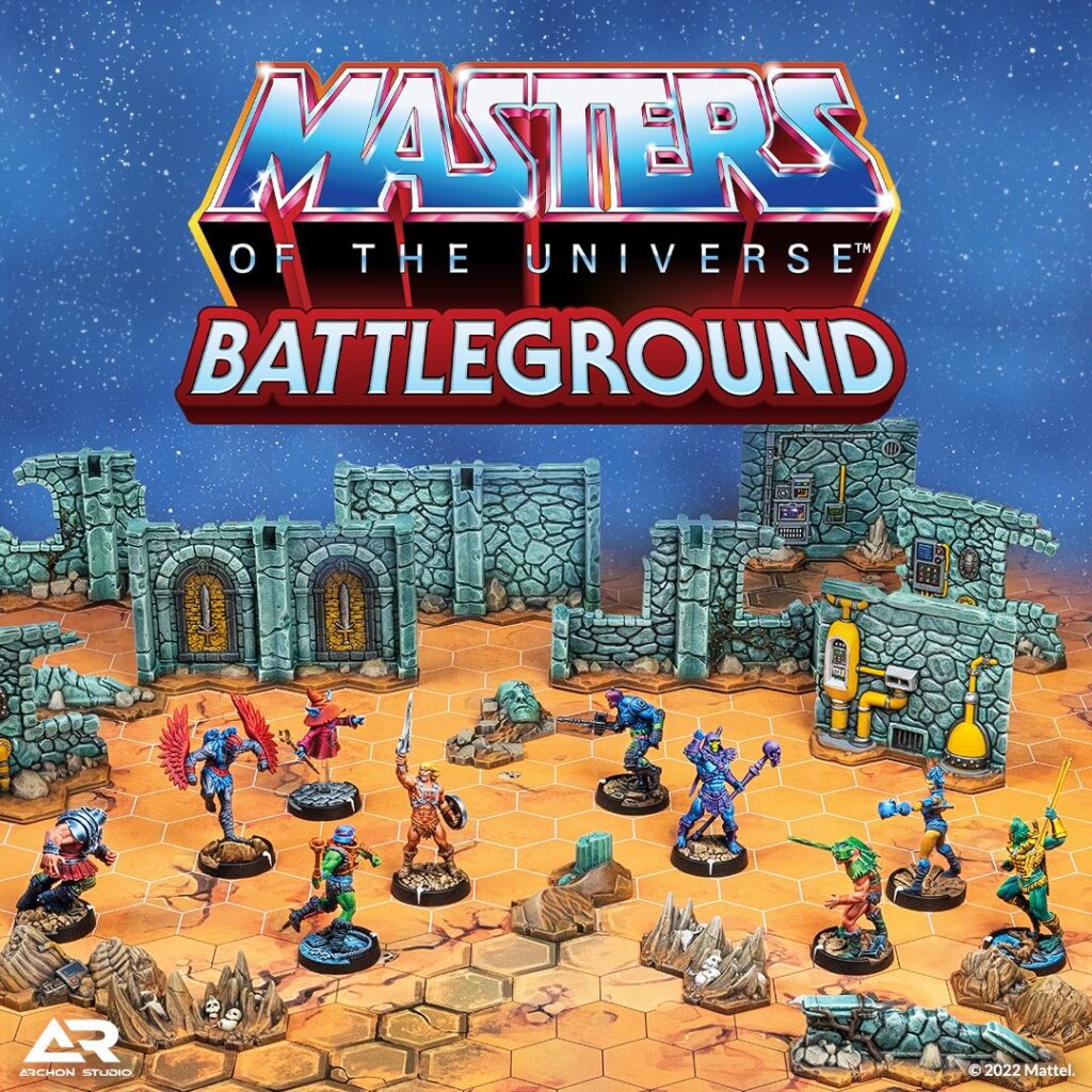 Masters of the Universe: Battleground board game cover