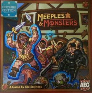Meeples & Monsters: Kickstarter Edition board game cover