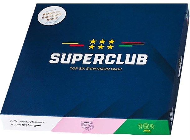 Superclub: Top Six Expansion Pack board game cover