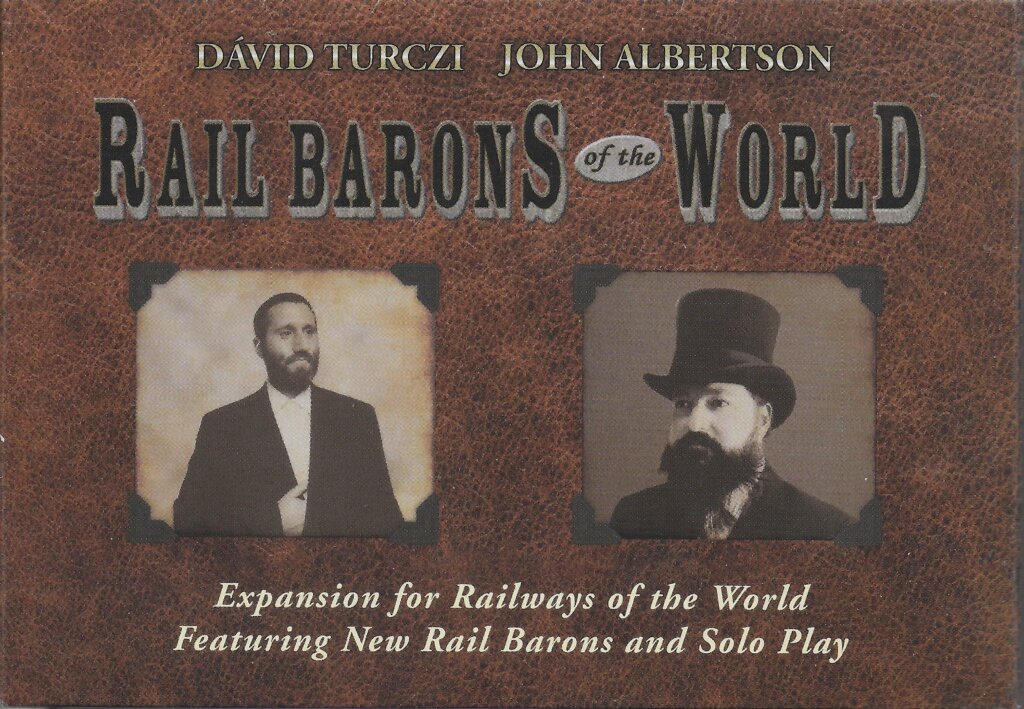 Rail Barons of the World board game cover
