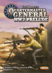 Quartermaster General WW2: Prelude board game cover