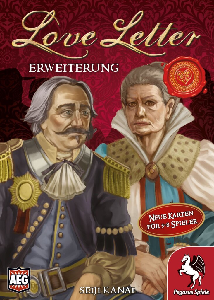 Love Letter: Erweiterung board game cover