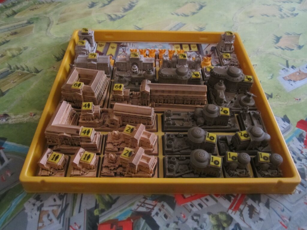 Foundations of Rome: 5th Player Expansion board game cover