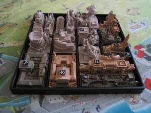 Foundations of Rome: Monuments Expansion board game cover