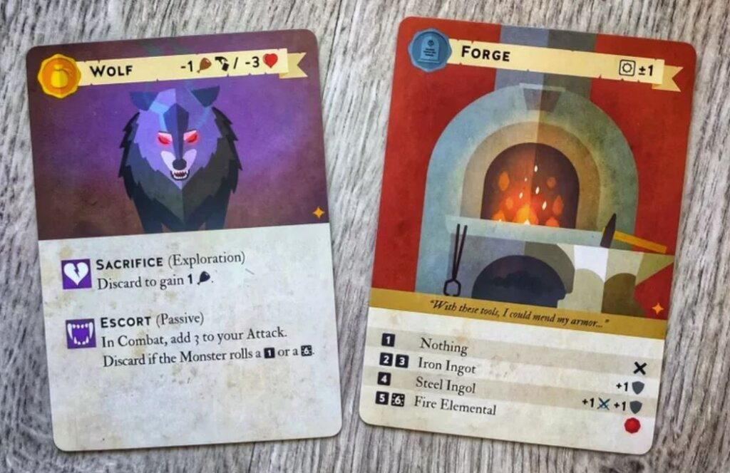 Mini Rogue: Wolf & Forge Promo cards board game cover
