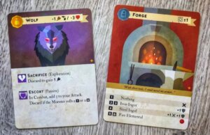 Mini Rogue: Wolf & Forge Promo cards board game cover