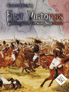 First Victories: Wellington versus Napoleon board game cover