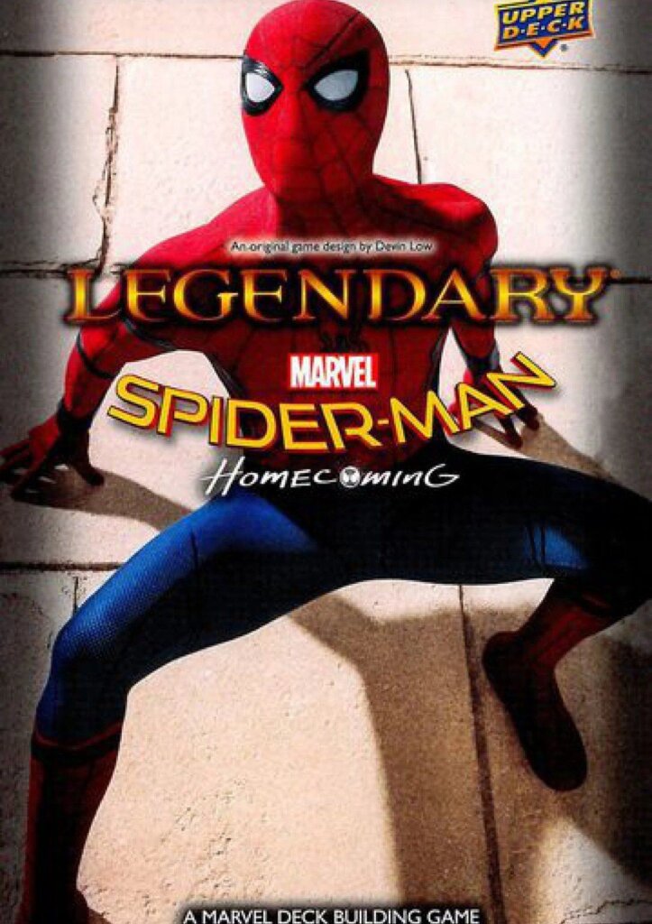 Legendary: A Marvel Deck Building Game – Spider-Man Homecoming board game cover