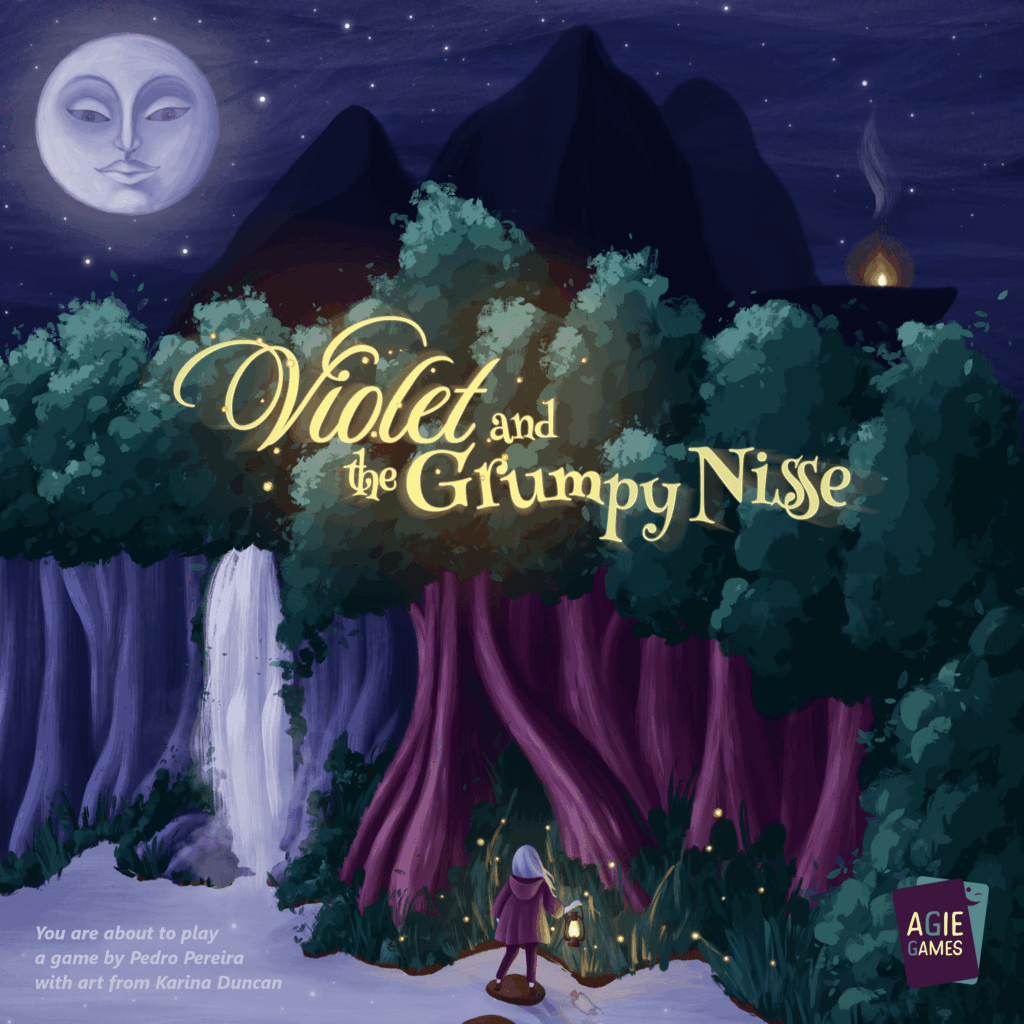 Violet and the Grumpy Nisse board game cover