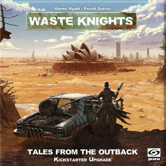 Waste Knights: Second Edition – Tales From The Outback board game cover