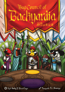 Bug Council of Backyardia board game cover
