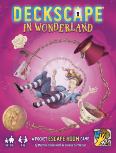 Deckscape: In Wonderland board game cover