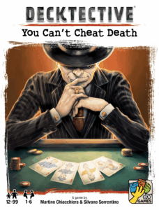 Decktective: You Can’t Cheat Death board game cover