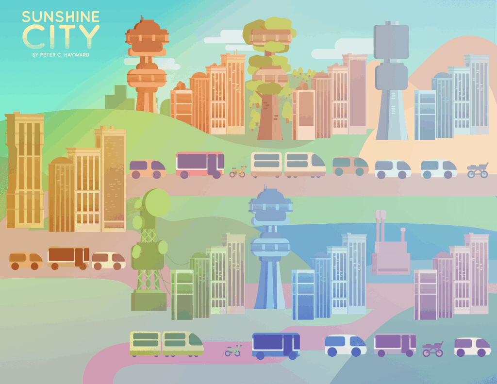 Sunshine City board game cover