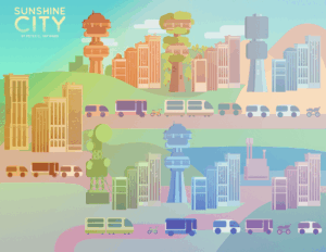 Sunshine City board game cover