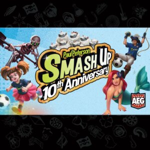 Smash Up: 10th Anniversary board game cover