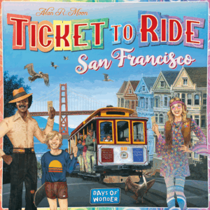 Ticket to Ride: San Francisco board game cover